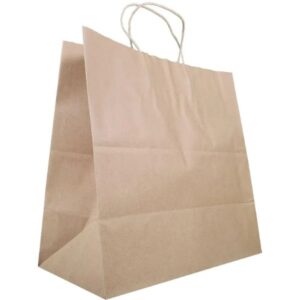 8x4.5x10.75 Brown Paper bags with Handle. 200/CT