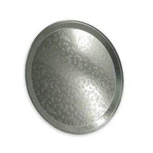 18" FLAT ROUND ALUMINUM CATERING TRAY. 25pcs/CT