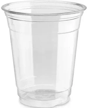 12oz clear PET Plastic Cups. 1000/CT