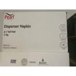 Junior Dispenser Napkins. 1Ply. 18x500. 9000 pcs/CT