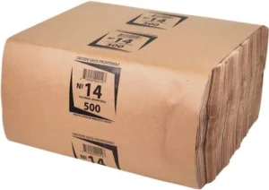 #14 - 14 Lbs Brown Paper Bags. 500pcs/Pack