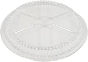 8" Round - Plastic Dome Lid