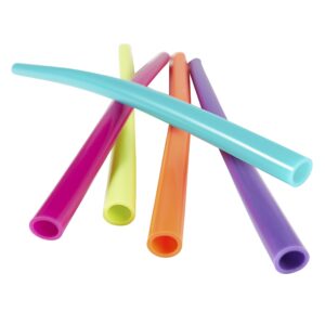 8" Plastic Straws. Unwrapped
