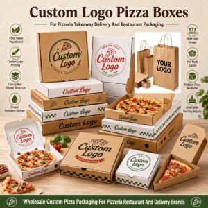 Custom Print pizza boxes