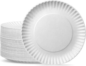 9 inches Uncoated Paper Plates