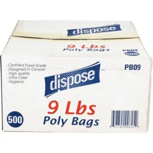 9lbs Poly Bags