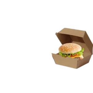 Burger Box Kraft
